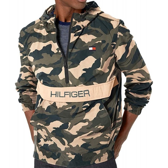 tommy camo jacket